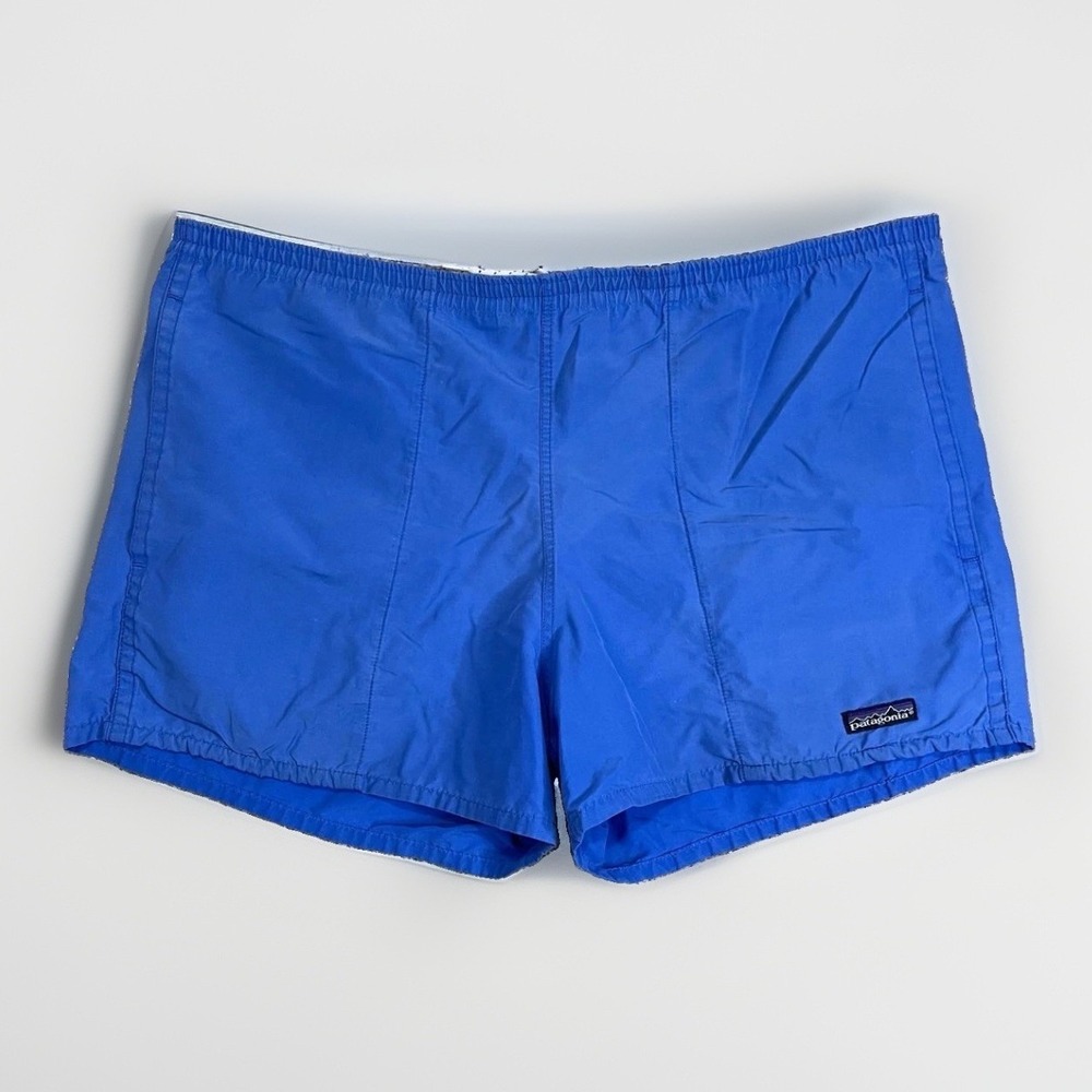 Patagonia Men's Blue Swim Shorts Size‎ L Made In USA